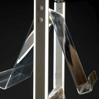 Broschürenständer Info-Line Mega – doppelseitig für Kataloge und Magazine