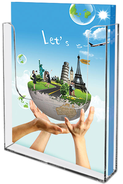 Prospektständer Acryl glasklar für Broschüren und Zeitschriften