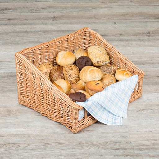 Füllkorb aus Vollweide für Backwaren, Obst und Warenpräsentation im Verkauf