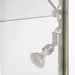 LED-Spot an der Glasvitrine Duo Tower in Silber, Detailansicht 1