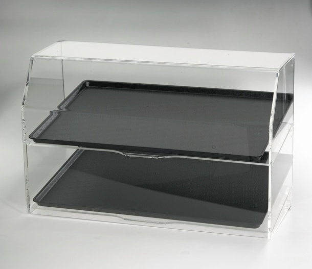 Acryl-Snackdisplay mit Husten- und Spuckschutz für Cafés