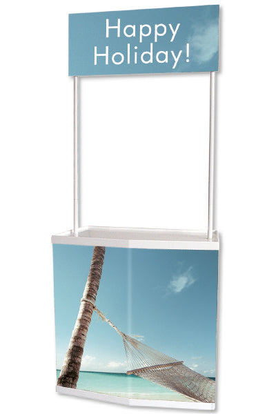 mobiler infostand basic counter messe theke