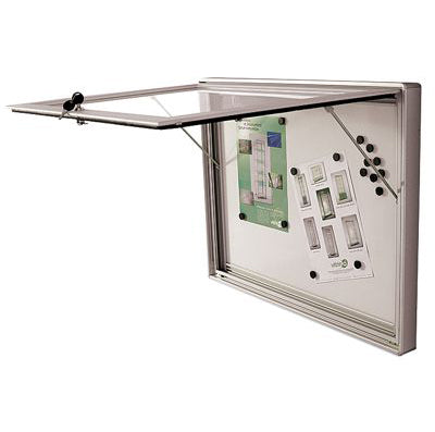 Wandmontage vertikal – Info-Schaukasten Magnet – Außeneinsatz