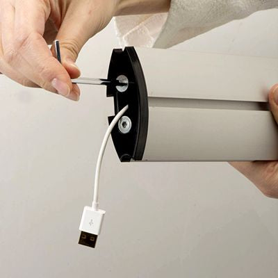 Halterung mit Stahlbeschlag zur sicheren Montage am Multi-System