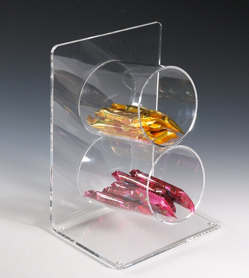 Hochwertiger Utensilienhalter aus Acryl für Cafés und Hotels