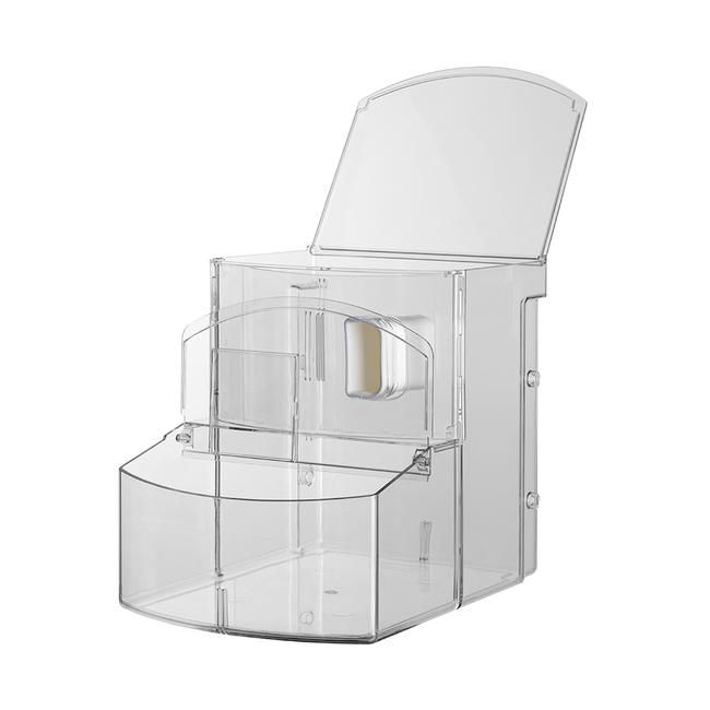 Lebensmittelspender transparent fuer Nuesse, Reis und Suesswaren