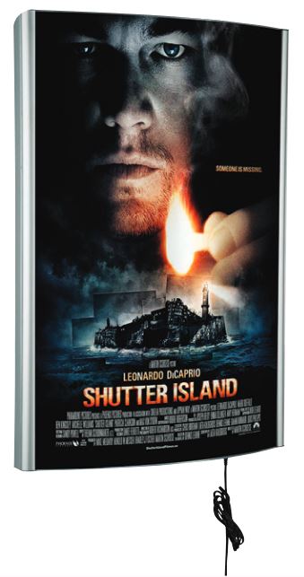 LED Menüboard Convex – Leuchtkasten im A2-Format für Speisekarten und Angebote