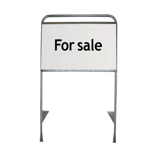 Makler Verkaufsschild Estate Sign XL aus galvanisiertem Stahl