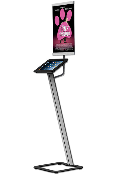 Poster-Halter A3 für Tablet-Ständer zur Werbepräsentation auf Messen