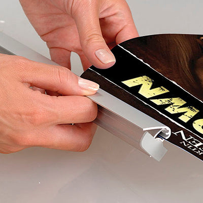 Posterleisten Aluminium zum einfachen Einsetzen von Postern