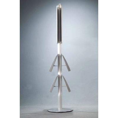 Posterständer mit A3 Flyerhalter aus Aluminium freistehend