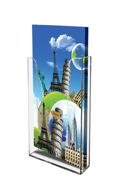 Flyerhalter Wand Acryl – ideal für Empfangsbereiche und Praxen