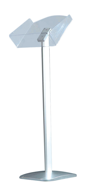 Eleganter Prospekthalter Expo mit A4-Acrylfach – stabil & mobil