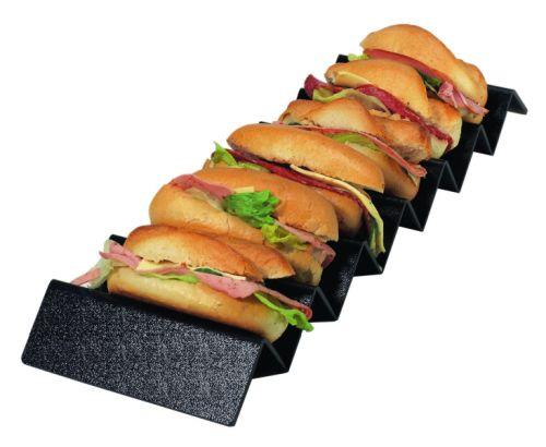 Snackwelle aus Kunststoff in 5 Größen für belegte Brötchen und Snacks