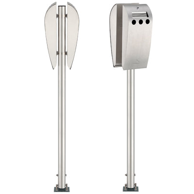 Universal-Ständer für Outdoor-Ascher und Tütenspender