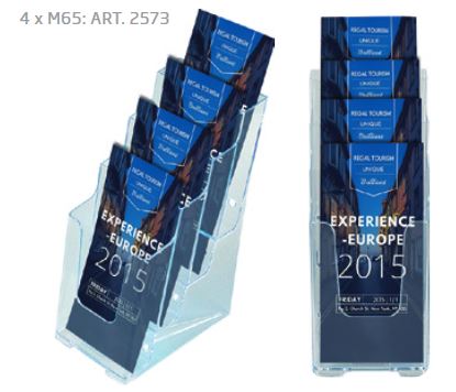 Set mit verschiedenen Größen – A4, A5, M65 Prospekthalter