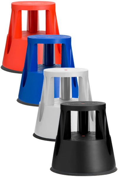 Tritthocker Lift Rollhocker in mehreren Farben