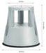 Tritthocker "Lift" - Tritthilfe - Elefantenfuß - Rollhocker