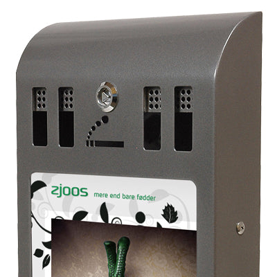 Wandascher mit A4 Plakatfläche für Hinweise und Werbung