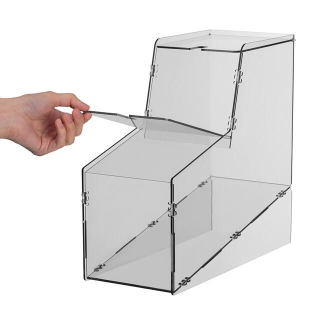 Verkaufsschütte Easy mit Deckel – ideal für Kiosk, Theke und Regal