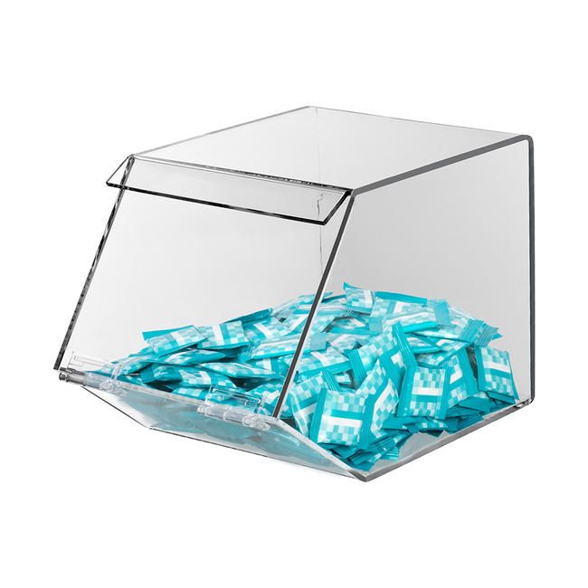 Acryl Candy Box mit Deckel für Theke und Verkaufsregal