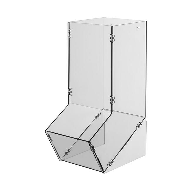 Warenschütte Tower aus Acryl – leere Verkaufsschütte für Snacks und Süßwaren