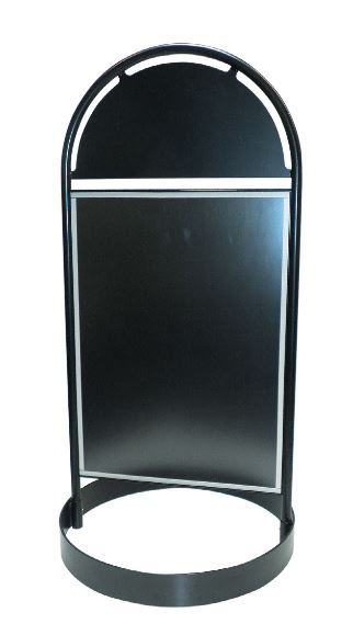 Werbedisplay vor Geschäft oder Restaurant